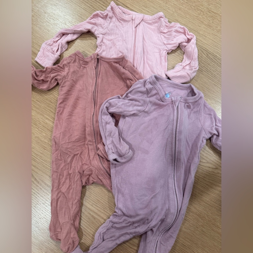 Pink and Purple Kids One Piece Set